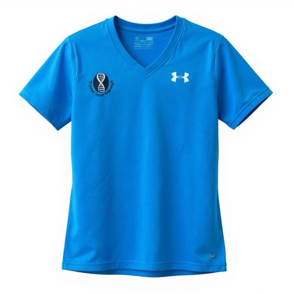 Under Armour Heat gear semi fitted v‎ neck short sleeve tee